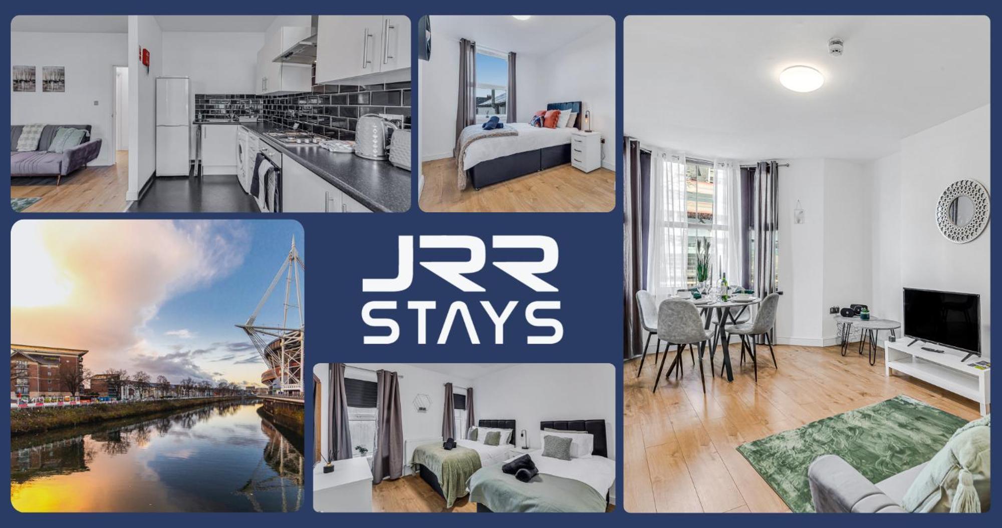 Cardiff Stylish 2 Bedroom Sleeps 6 Wi-Fi - Jrr Stays Экстерьер фото